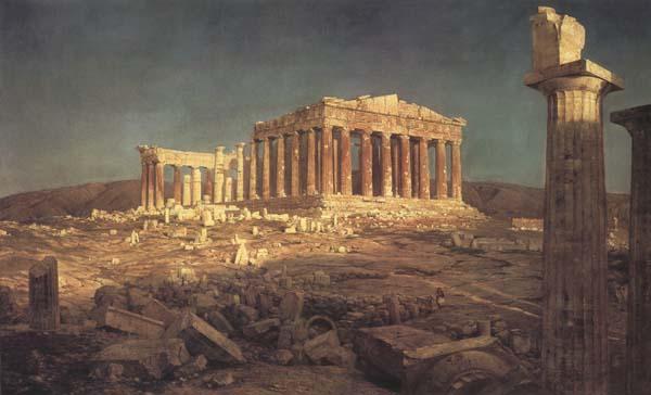 Frederic E.Church The Parthenon oil painting picture
